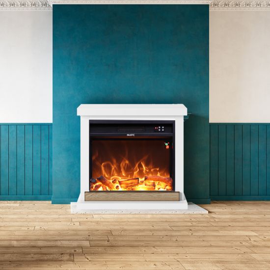 FUEGO  Caminetto Elettrico Completo Anna Blanco  un prodotto in offerta al miglior prezzo online