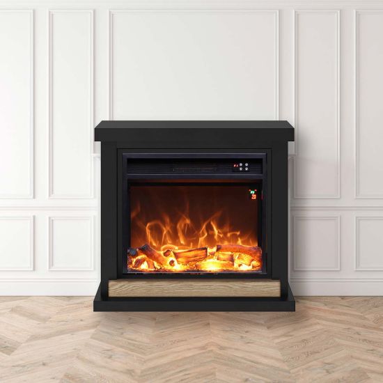 FUEGO  Complete Electric Fireplace Anna Negro is a product on offer at the best price
