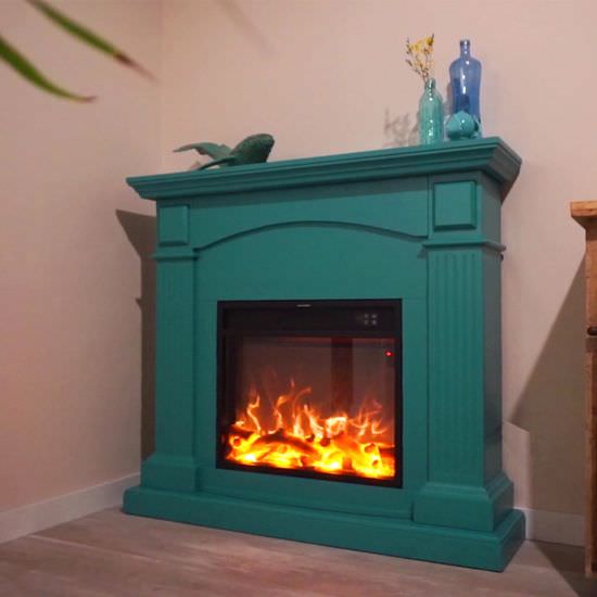 FUEGO  Electric Fireplace With Led Effect is a product on offer at the best price