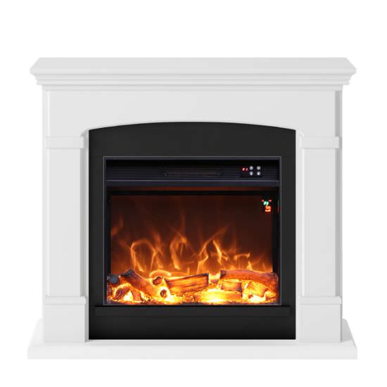 FUEGO  White Electric Fireplace With Led is a product on offer at the best price