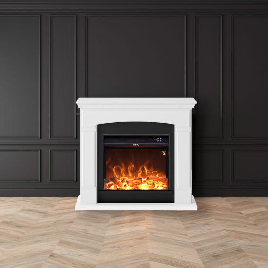 FUEGO  Caminetto Elettrico Bianco Con Led  un prodotto in offerta al miglior prezzo online