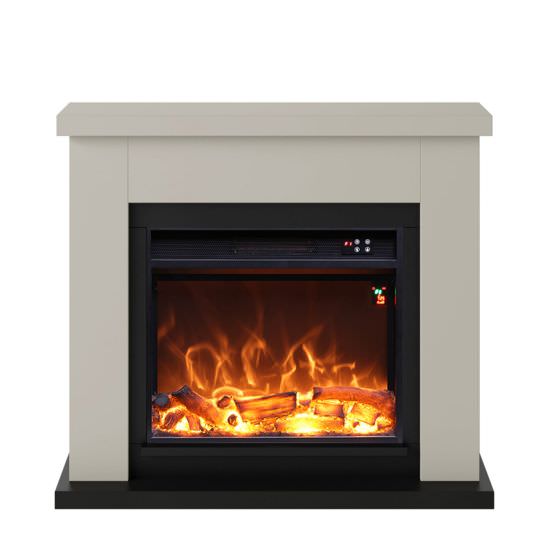 FUEGO  Chemine lectrique Beige Paolo est un produit offert au meilleur prix
