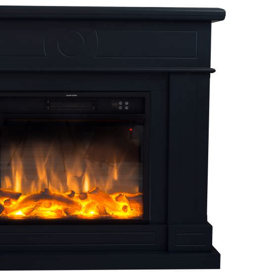 FUEGO  Electric Fireplace Black Color Roberta is a product on offer at the best price