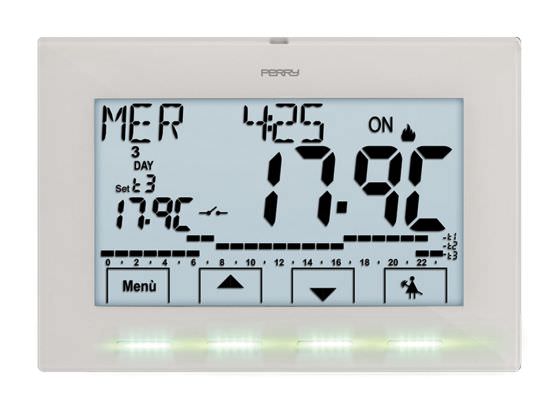 Perry  Thermostat de l'horloge murale Perry bla est un produit offert au meilleur prix