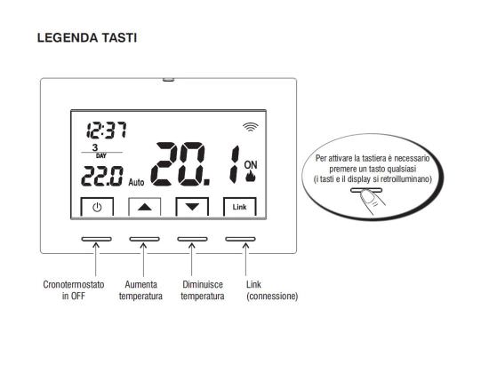 Perry  Cronotermostato Wireless Per Caldaia 3v è un prodotto in offerta al miglior prezzo online