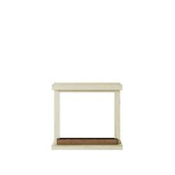 Rino Ivory Fireplace Frame