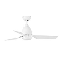 Ceiling fan with light white Fogo