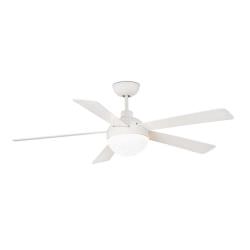 White fan with Izaro LED light