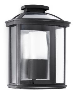 CERES1 WALL LAMP BLACK 1L E27 20W