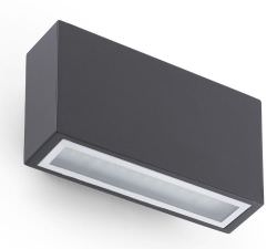Lampada da parete TANE LED colore grigio