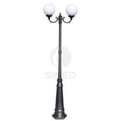 2 lights street lamp Orione Height 270 c