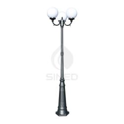3 lights street lamp Orione Height 270 c