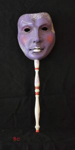  Maschera In Cartapesta Dipinta a Mano Vo  un prodotto in offerta al miglior prezzo online