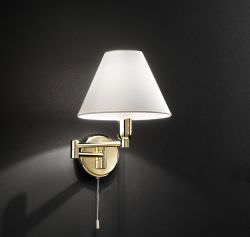 Applique with lampshade