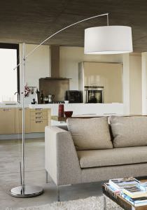Stehlampen mit Lampenschirm