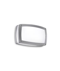 Rectangular outdoor sconce lamp
