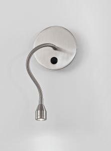 Applique LED flessibile cromo spazzolato