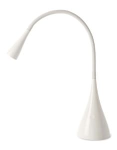 Lámpara de mesa LED blanca flexible