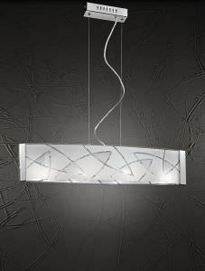 Suspension lamp decorated glass Suspension lamp decorated glass