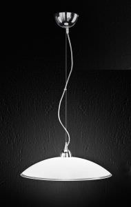 White glass pendant lamp White glass pendant lamp