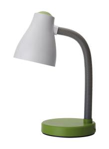 Plastic table lamp Green
