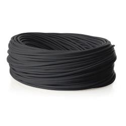 Electric cable Black 50metre coil