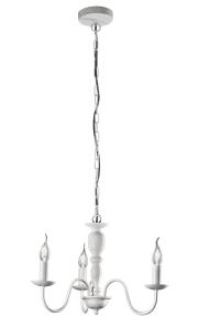 Lampada a sospensione Bianca 3 Candele