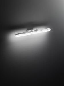 Luz de pared de metal cromado con LED 20