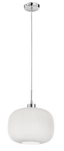Chrome and Glass pendant lamp Chrome and Glass pendant lamp