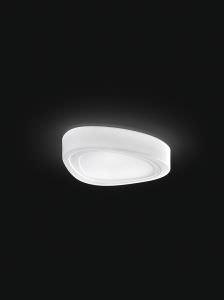 Lmpara de techo 4 luminarias vidrio Bla
