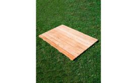 Pedana in legno per docce