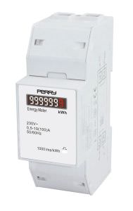Singlephase energy meter 30A 2DIN