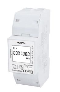 Energy meter with LCD screen