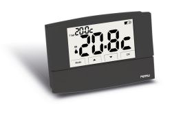 Perry  Digital wall thermostat black is a product on offer at the best price