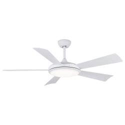 Ceiling fan with modern led