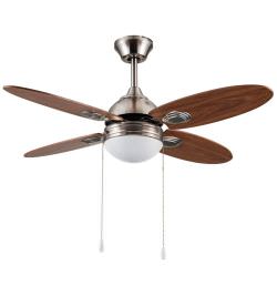 Deckenventilator mit zweifarbigen Flgel