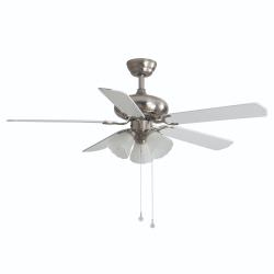 Ceiling fan with three lights