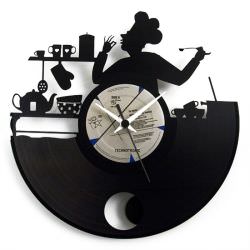  Vinyl Chef Pendeluhr ist ein Produkt im Angebot zum besten Preis
