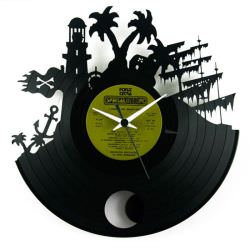  Piraten Vinyl Pendeluhr ist ein Produkt im Angebot zum besten Preis
