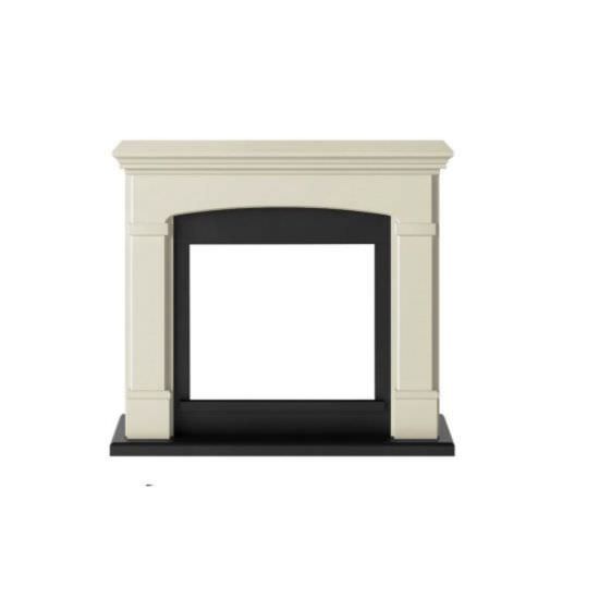 Gio Cream Fireplace Frame
