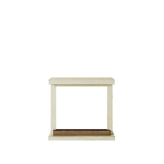 Rino Ivory Fireplace Frame