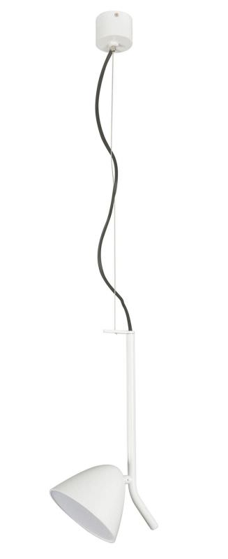 FLASH LED WHITE PENDANT LAMP 1L