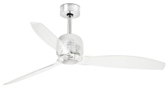 Ventilator ohne Licht Deco Fan Chrom