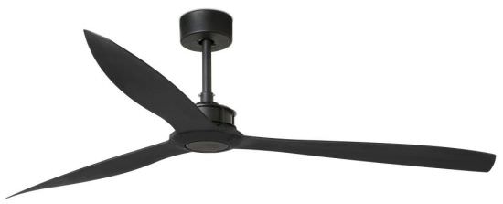 Large Black Fan with Application