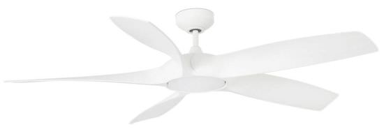 Ceiling fan Cocos White Led and Remote