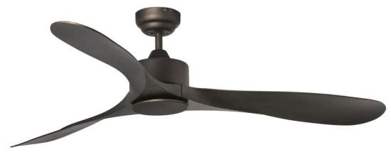 Brown Ceiling fan with ABS blades Luzon