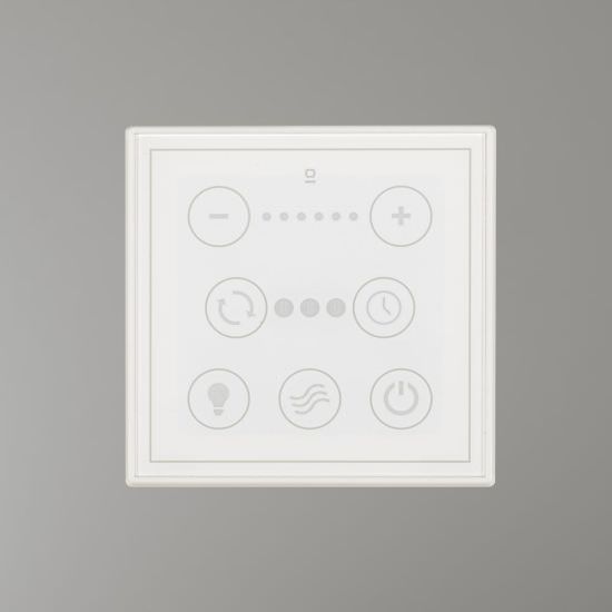 Wall mount controller for DC fans