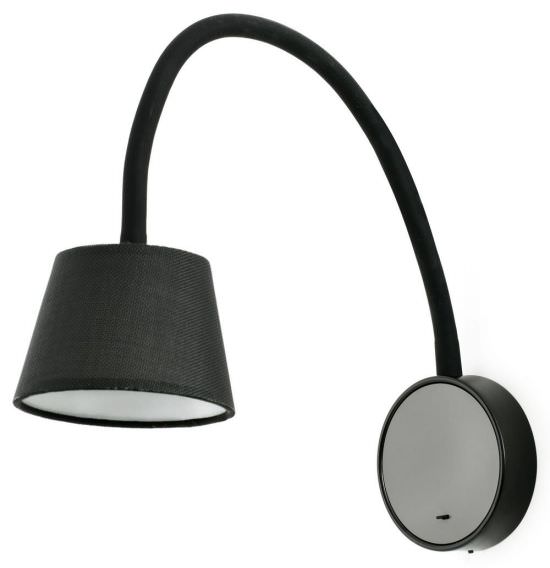 BLOME BLACK WALL LAMP