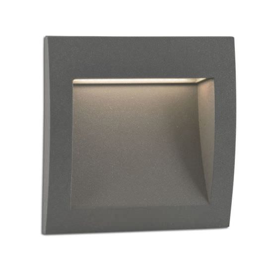 SEDNA1 EMPOTRABLE GRIS SMD LED 1W 3000K