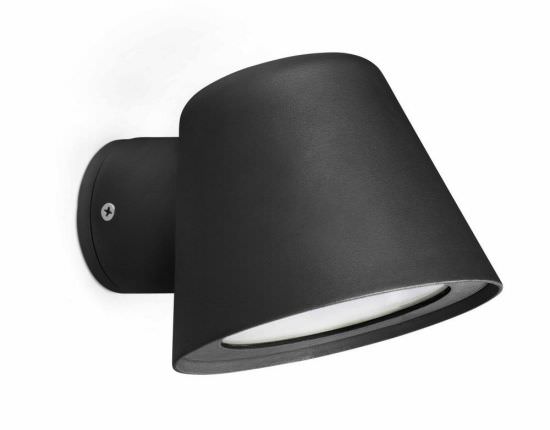 GINA BLACK WHITE LAMP 1L GU10